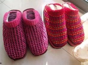 毛线拖鞋图案网红款大衣,潮流与舒适的完美融合